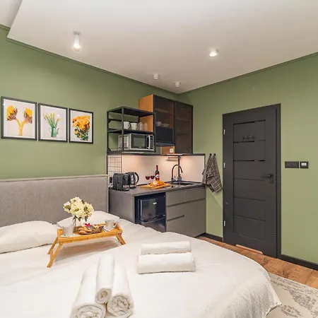 Lägenhet Grzegorzki - Station Nearby - By Rentujemy Kraków