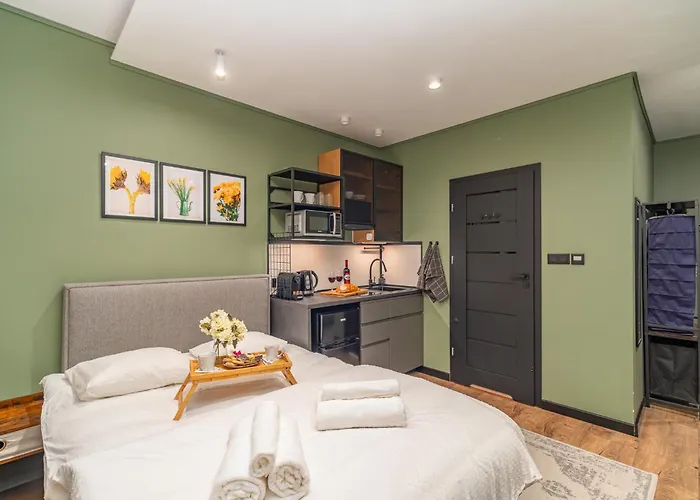 Appartement Grzegorzki - Station Nearby - By Rentujemy Cracovie